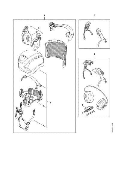Bild von Helmet set ADVANCE X-Climb Helmet set ADVANCE X-Climb ME