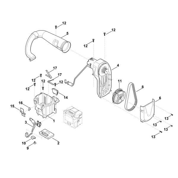 Bild von D - Electrical components, motor RLA 240.0