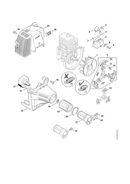 Bild von Ignition system, Clutch FH 75