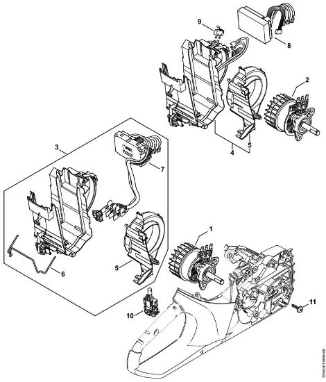 Akku-Motorsägen (MSA) MSA 160 C-B Elektromotor der Marke Stihl
