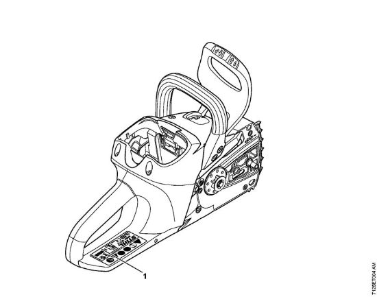 Akku-Motorsägen (MSA) MSA 200 C-B Maschinennummer der Marke Stihl