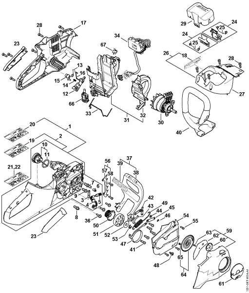 Bild von Ersatzteile MSA 220 C MSA 220 C-B