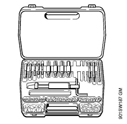 Benzinmotorsägen (MS) 020 (1114) Einbauwerkzeug für Heli-Coil-Einsatz der Marke Stihl