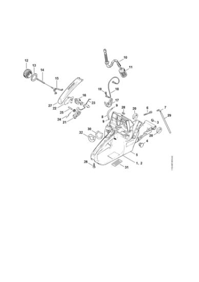 Bild von Tankgehäuse 038 SW