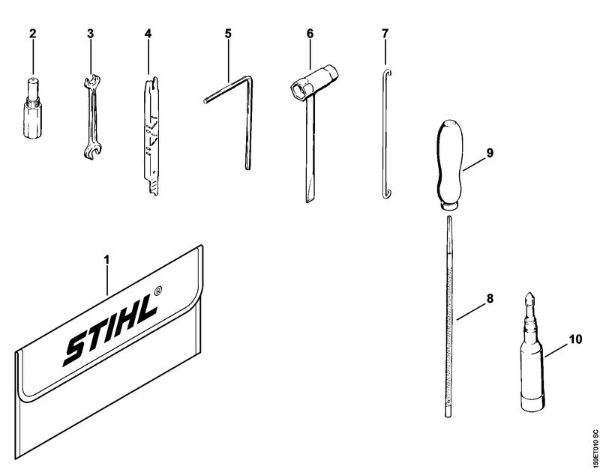 Benzinmotorsägen (MS) 041 FB Werkzeuge, Sonderzubehör der Marke Stihl