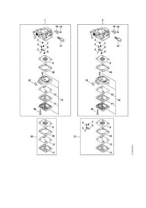 Bild von Vergaserteile MS 172 C-BE