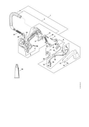 Bild von Griffgehäuse MS 192 TC-E