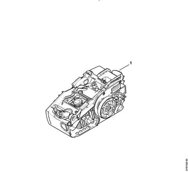 Benzinmotorsägen (MS) MS 192 TC-E Maschinennummer der Marke Stihl