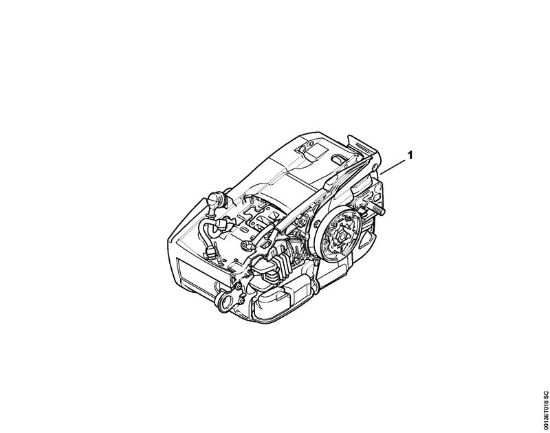 Benzinmotorsägen (MS) MS 201 C-EM Maschinennummer der Marke Stihl