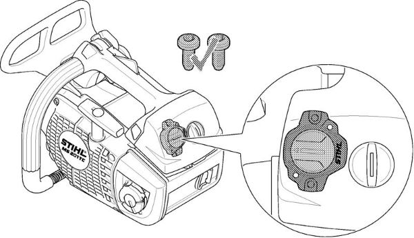 Benzinmotorsägen (MS) MS 201 T Smart Connector der Marke Stihl