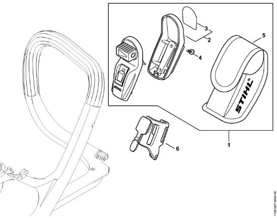 Benzinmotorsägen (MS) MS 211 C-BE Laser 2-in-1 der Marke Stihl