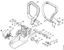 Benzinmotorsägen (MS) MS 260-D AV-System, Griffrohr der Marke Stihl