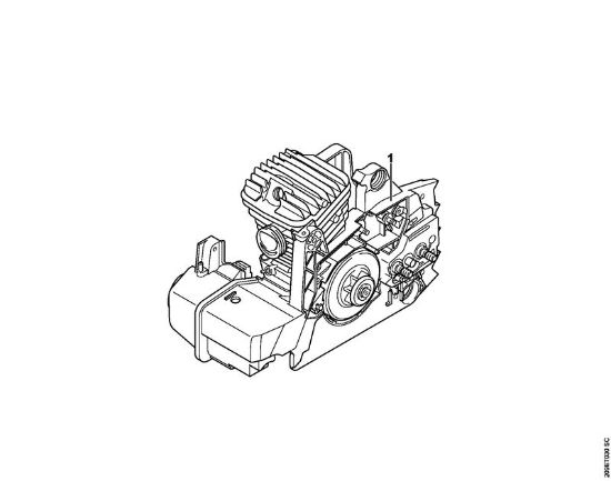 Benzinmotorsägen (MS) MS 310 Maschinennummer der Marke Stihl