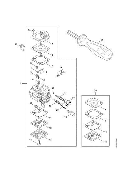 Bild von Vergaser C3R-S236 MS 361