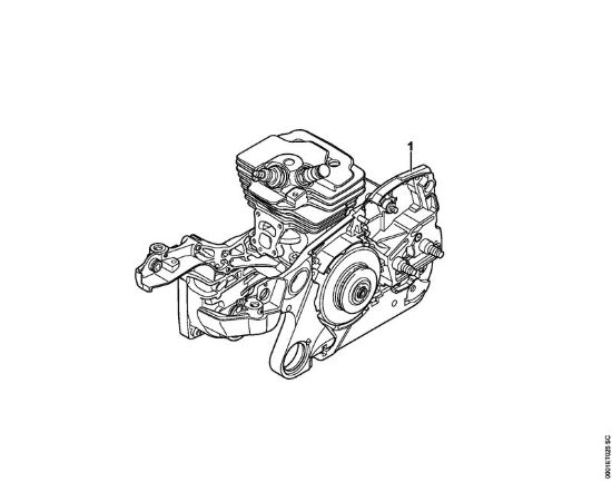 Benzinmotorsägen (MS) MS 362 C-M Maschinennummer der Marke Stihl