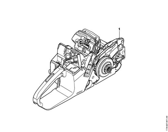 Benzinmotorsägen (MS) MS 382 Maschinennummer der Marke Stihl