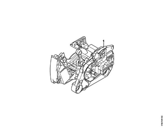 Benzinmotorsägen (MS) MS 440-W Maschinennummer der Marke Stihl