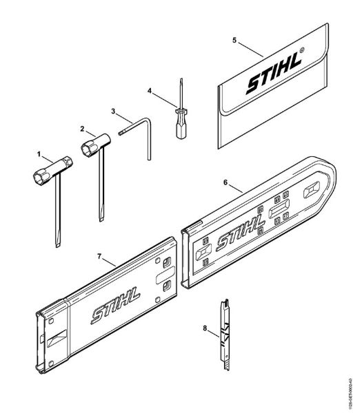 Benzinmotorsägen (MS) MS 461-R Werkzeuge, Sonderzubehör der Marke Stihl