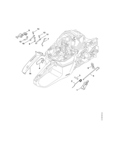 Bild von Gasbetätigung M-Tronic MS 462 C-M