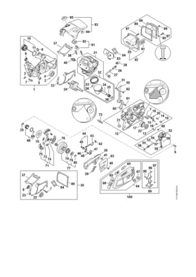 Bild von Triebwerk MS 500i-W