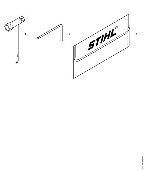 Benzinmotorsägen (MS) MS 500i-W Werkzeuge der Marke Stihl