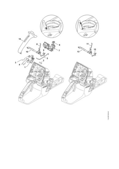 Bild von Gasbetätigung MS 651-R
