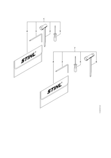 Bild von Werkzeuge, Sonderzubehör MS 651-R