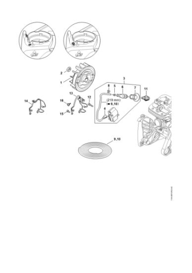 Bild von Zündanlage MS 651-R
