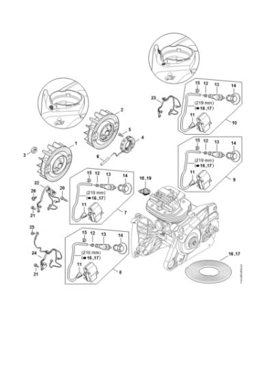 Bild von Zündanlage MS 661 C-M