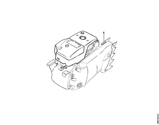 Benzinmotorsägen (MS) MS 720 Maschinennummer der Marke Stihl
