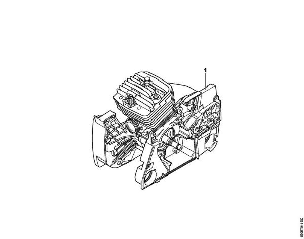 Benzinmotorsägen (MS) MS 880-R Maschinennummer der Marke Stihl