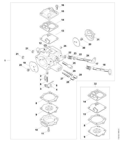 Bild von Vergaserteile MS 881