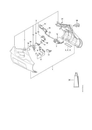 Bild von Griffgehäuse, Elektronikmodul BGA 100