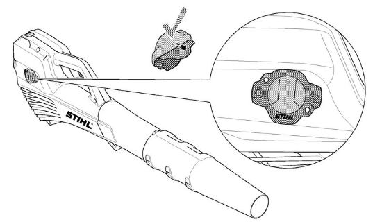 Akku-Blasgeräte (BGA) BGA 56 Smart Connector der Marke Stihl