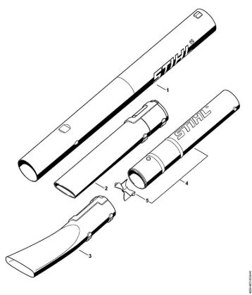Blasgeräte (BG, BR) BG 50 Blasrohr der Marke Stihl