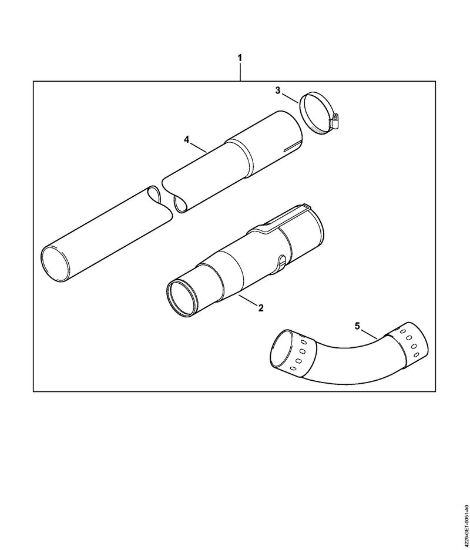 Blasgeräte (BG, BR) BG 85-DZ Dachrinnenreiniger der Marke Stihl
