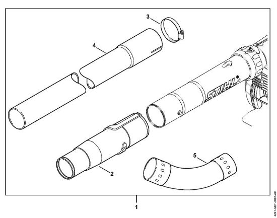 Blasgeräte (BG, BR) BG 86 Dachrinnenreiniger der Marke Stihl