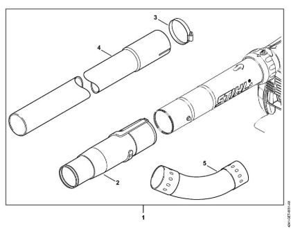 Blasgeräte (BG, BR) BG 86 C-E D Dachrinnenreiniger der Marke Stihl