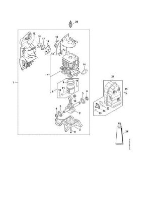 Bild von Triebwerk BR 350