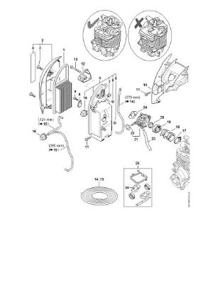 Bild von Luftfilter, Krümmer BR 550