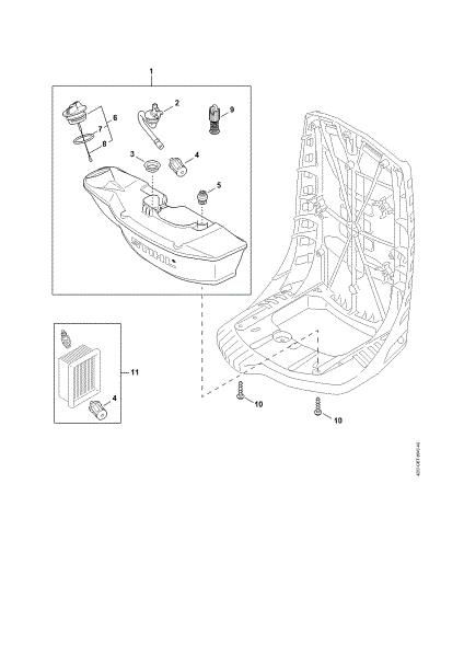 Bild von Kraftstofftank BR 800 C-E