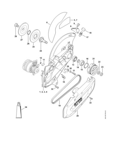 Bild von Anschlussstück mit Schutz TSA 230