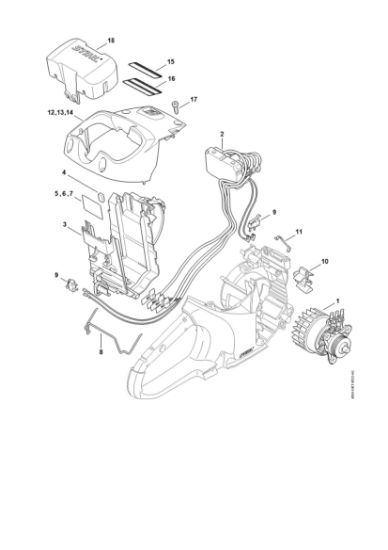 Bild von Elektromotor, Elektronikmodul, Haube TSA 230