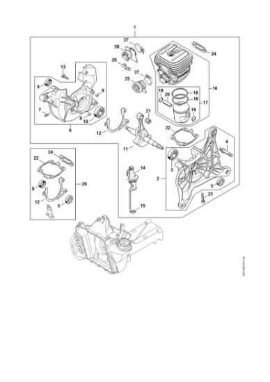 Bild von Triebwerk TS 410