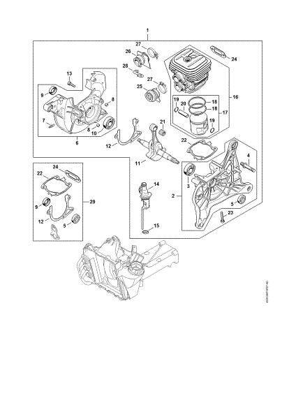 Bild von Triebwerk TS 410