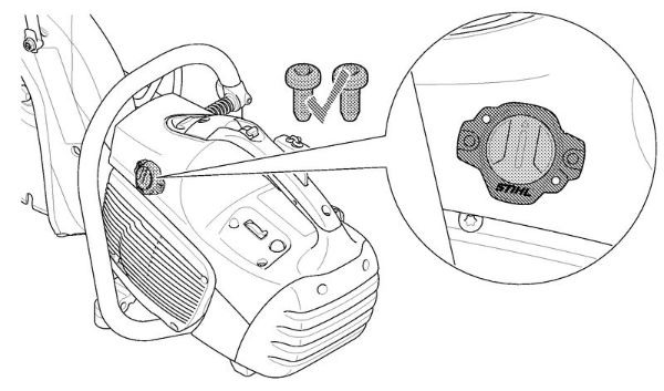 Trennschleifer (TS) TS 440-A Smart Connector der Marke Stihl