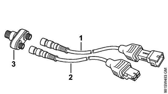 Trennschleifer (TS) TS 480i-A Diagnosekabel Einspritzung der Marke Stihl