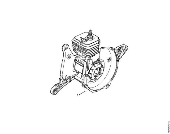 Trennschleifer (TS) TS 480i-A Maschinennummer der Marke Stihl