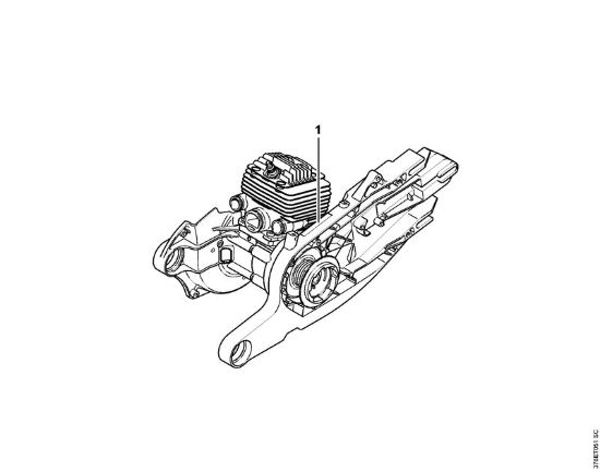 Trennschleifer (TS) TS 800 Maschinennummer der Marke Stihl