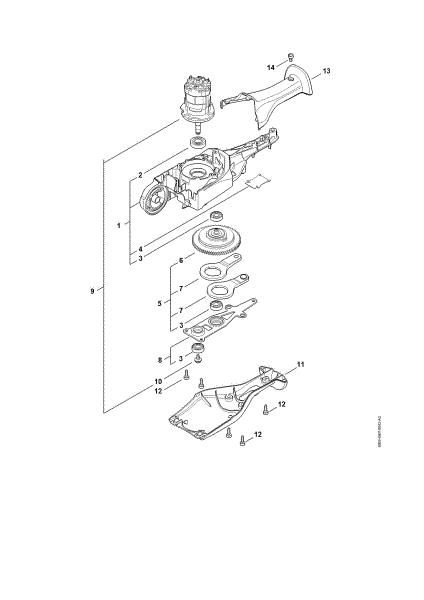 Bild von Getriebe, Elektromotor HLA 66